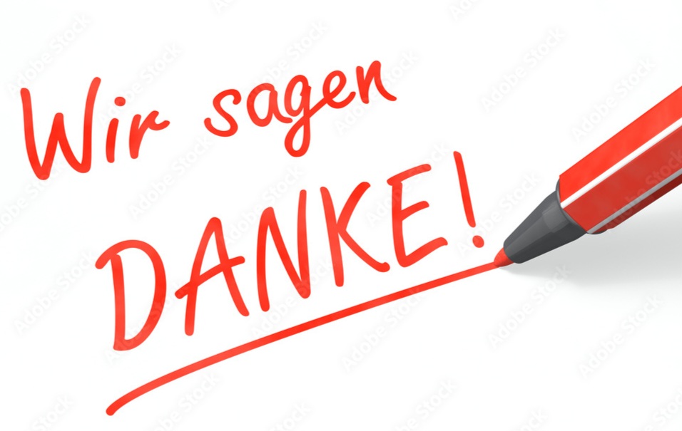 DANKESCHÖN!